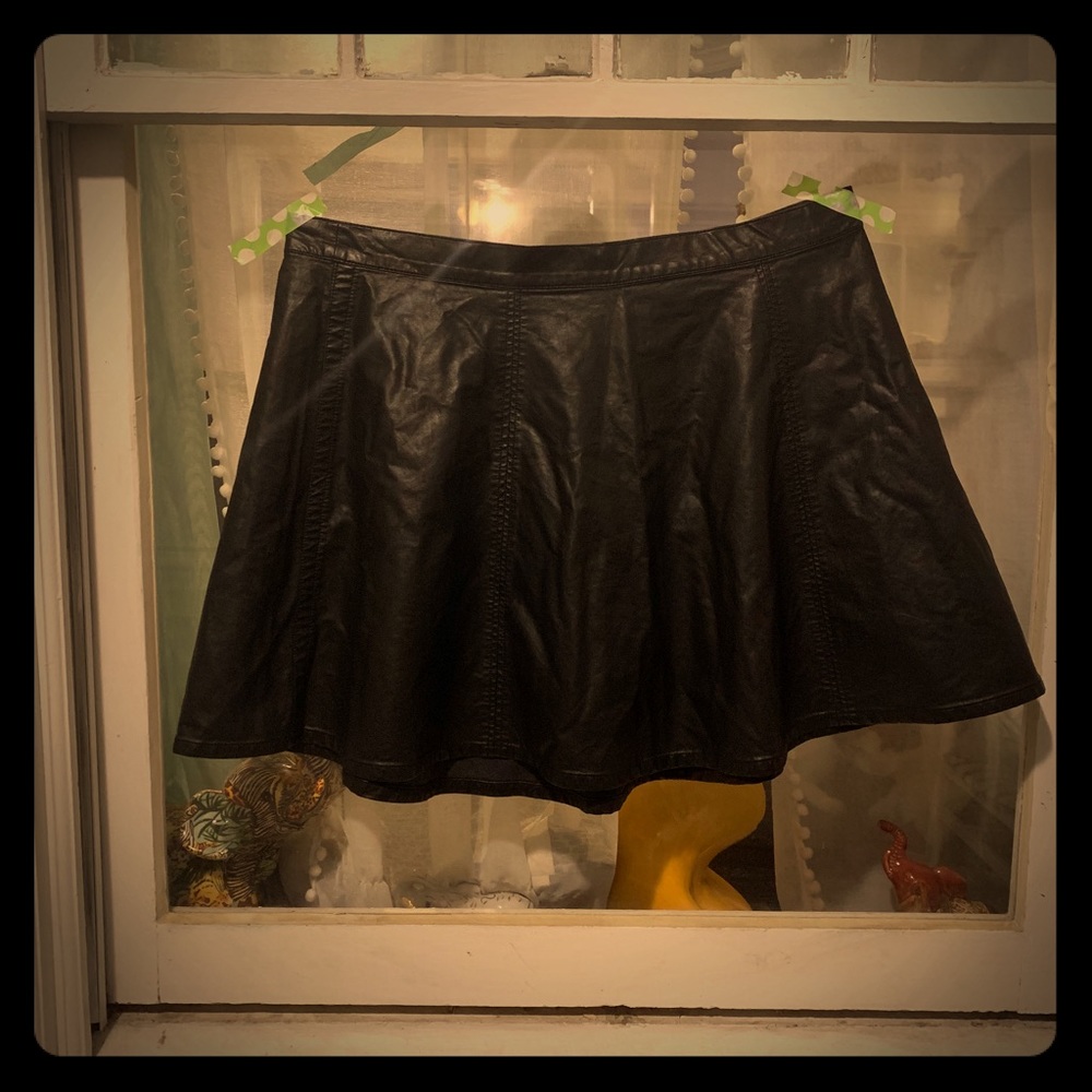 Forever 21 Pleather Mini Dress